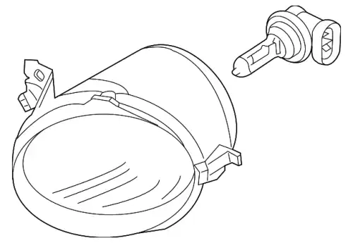 Фара противотуманная VAG 7L6941700F