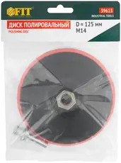 Круг полировочный 125мм тканевый М14 FIT 39613