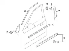 TRIM MOULDING 31699849 VOLVO
