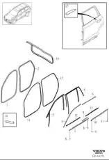 TRIM MOULDING 31699850 VOLVO