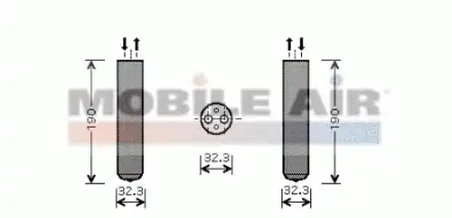 Осушитель кондиционера SCHLIECKMANN 6037D343