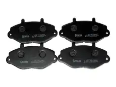 Тормозные колодки дисковые передняя ось STELLOX 403 002-SX