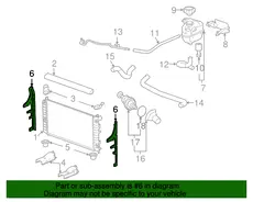 SHIELD,INT AIR SPH 22705986 PONTIAC