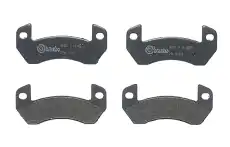 Тормозные колодки дисковые BREMBO P 62 002