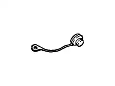 CAP,F/TNK FIL(W/HDL, W/TETHER)(ACDelco #GT261) 19207873 PONTIAC