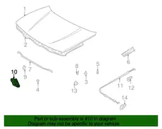 LATCH,HOOD PRIM 30028272 CHEVROLET