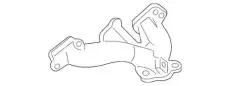 MANIFOLD,EXH 12571100 GMC