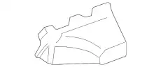 SHIELD,EXH MANIF HT 12572879 GMC