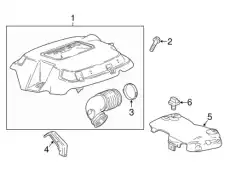 RETAINER,INT MANIF CVR 11570641 GMC
