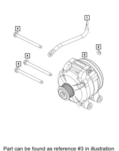 Генератор CHRYSLER 05035679AA
