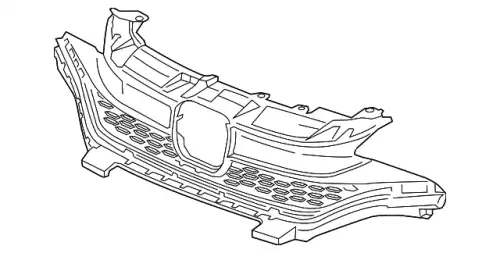 Решетка радиатора HONDA 71121-T5R-A50