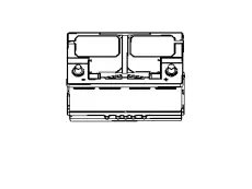 BATTERY BBH8A001AA CHRYSLER