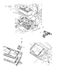 BATTERY BBH8A001AA CHRYSLER