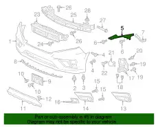 BEAM, R- FR- (UPPER) 71140-THR-A01 HONDA