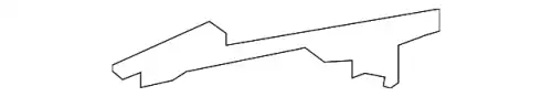 BEAM, R- FR- (UPPER) 71140-THR-A01 HONDA