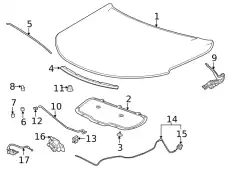 BUMPER 42733412 GM