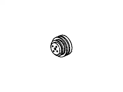 PULLEY,FAN & W/PUMP(ACDelco #19367392) CHEVROLET