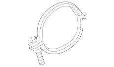 CLAMP 12695196 GM
