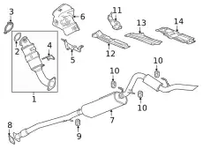 CLAMP 12701564 GM