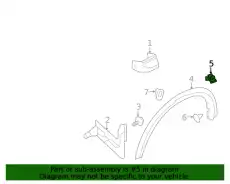 Подкрылок NISSAN 63848-1A40A