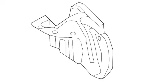 Подкрылок HONDA 74591-T5R-A10