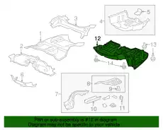 Подкрылок HONDA 74550-TA0-000