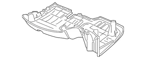 Подкрылок HONDA 74550-TA0-000