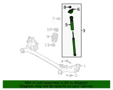 DAMPER,RR DB4J-28-700E MAZDA