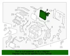 EVAPORATOR ASSY-COOLER 27280-1EA5B NISSAN