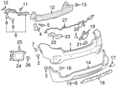 FASCIA 42625301 GM