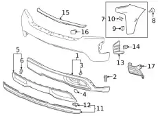 FASCIA 84219068 GM