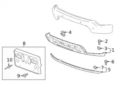 FASCIA 84225827 GM