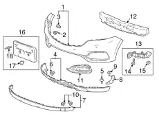 FASCIA 84462570 GM