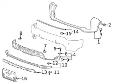 FASCIA 84678988 GM