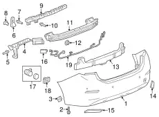 FASCIA PKG 42646244 GM