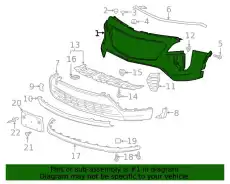 FASCIA PKG 84646922 GM