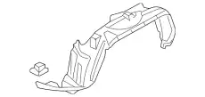 Подкрылок HONDA 74151-SJC-A50