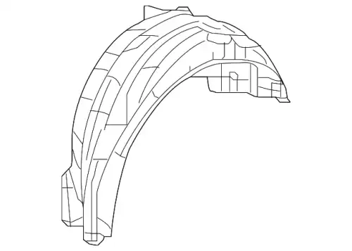 Подкрылок HONDA 74552-TS8-A01