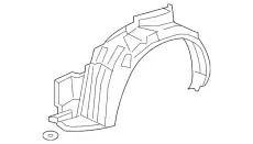 Подкрылок HONDA 74150-TK6-A00