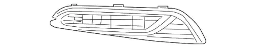 GARNISH, L- FR- SIDE 71107-TT1-A01 HONDA