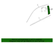 GARNISH, R- FR- 72430-TBG-A01 HONDA