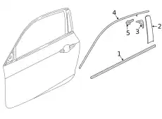 GARNISH, R- FR- 72430-TBG-A01 HONDA