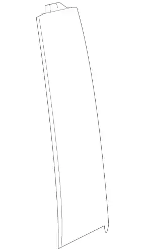GARNISH, R- FR- 72430-TBG-A01 HONDA