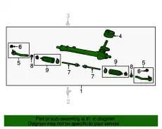 Рулевая рейка NISSAN 48001-5SA3A