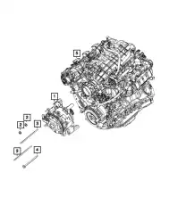 Стартер CHRYSLER 68452771AB