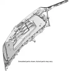 Решетка радиатора GM 84612437