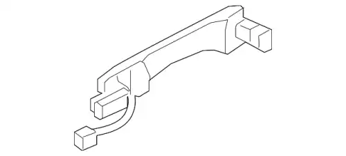 Ручка двери HONDA 72141-THR-A71