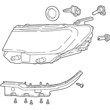 Фара CHRYSLER 55112706AF
