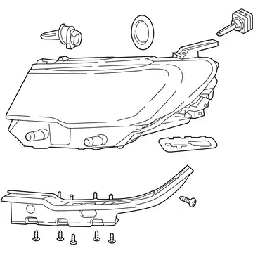 Фара CHRYSLER 68292228AG