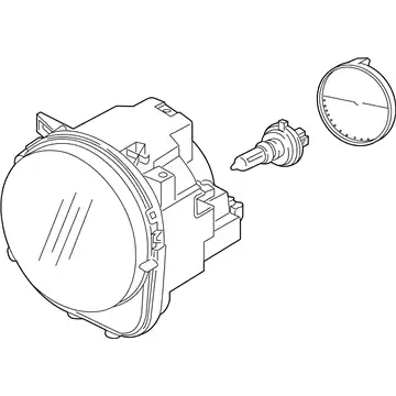 Фара CHRYSLER 68516348AA